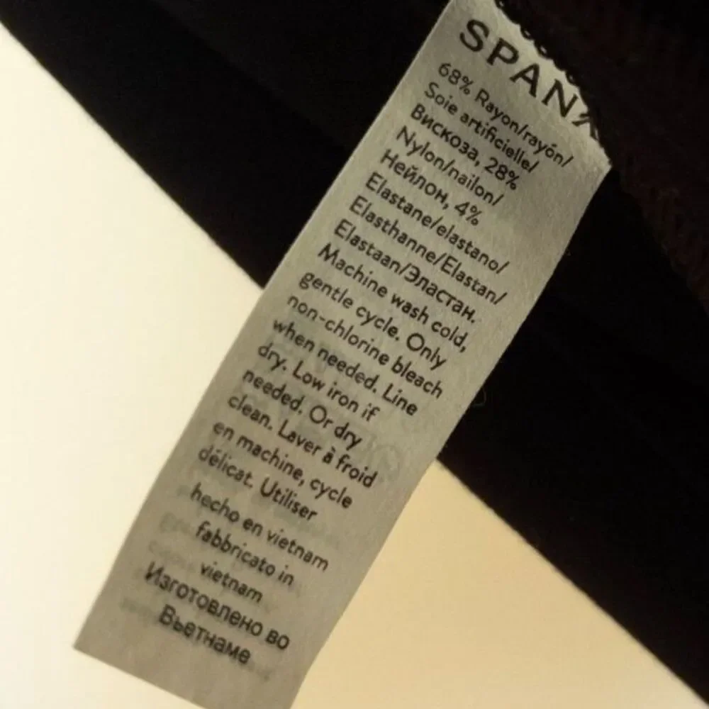 Spanx The Perfect Sleeveless Jumpsuit Black Wide Leg Flair Tall Medium - Picture 8 of 10